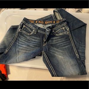 Rock Revival Bootcut jeans! Very clean design - no rips!